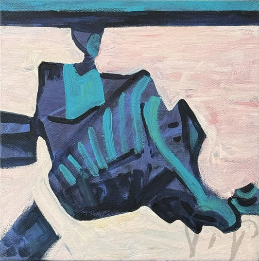 14. Girl on the Beach after Diebenkorn