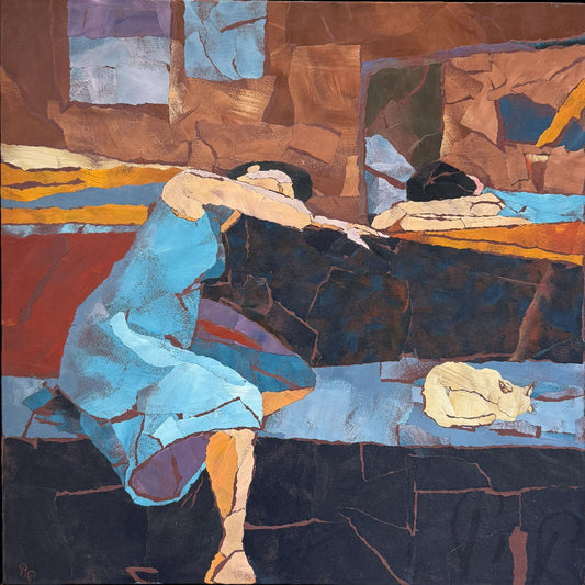 16. Sleeping Woman after Deibenkorn