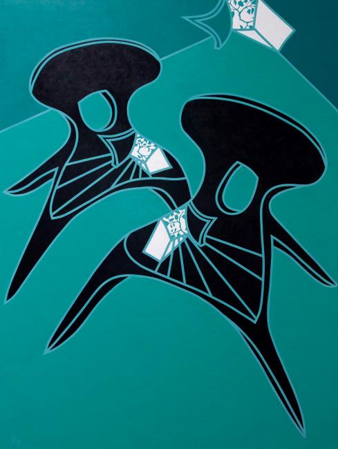 And in the green corner