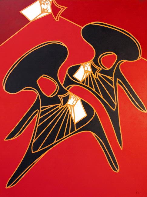 And in the red corner